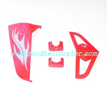 SYMA-S031-S031G helicopter parts tail decoration set (red color)